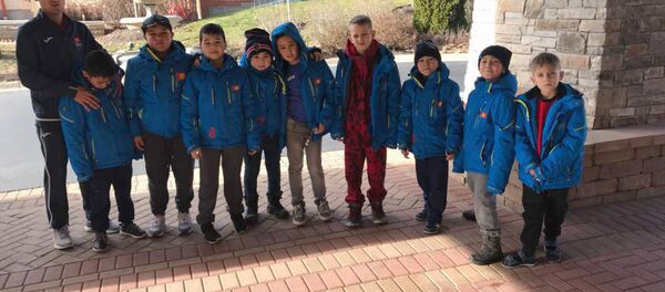 Молодые хоккеисты в городе Чикаго - Sputnik Кыргызстан