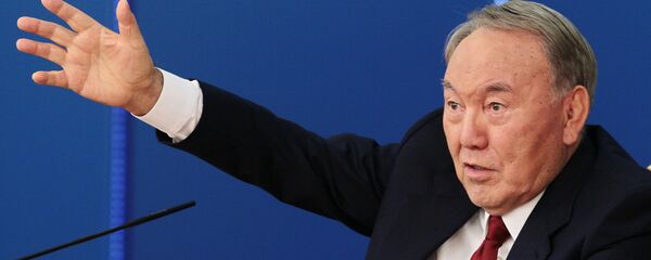 Президент Казахстана Нурсултан Назарбаев Президент Казахстана Нурсултан Назарбаев - Sputnik Кыргызстан