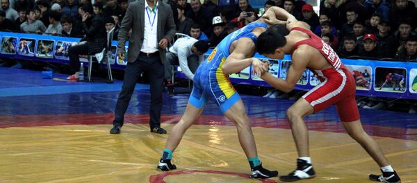 Международный турнир борцов греко-римского стиля в Оше - Sputnik Кыргызстан
