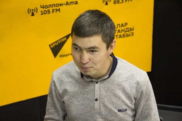 Инвалид первой группы Азамат Бердияров Инвалид первой группы Азамат Бердияров - Sputnik Кыргызстан