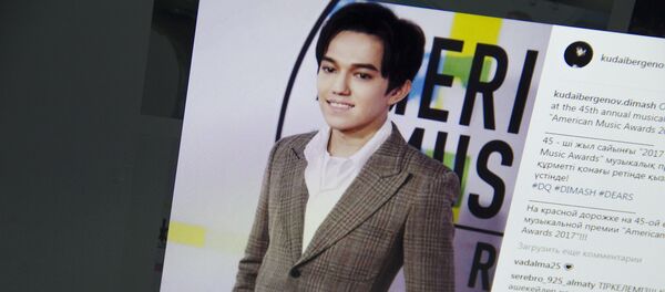 Казакстандын белгилүү ырчысы Димаш Кудайберген - Sputnik Кыргызстан