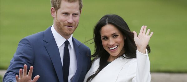 Помолвка британского принца Гарри и американской актрисы Меган Маркл  - Sputnik Кыргызстан