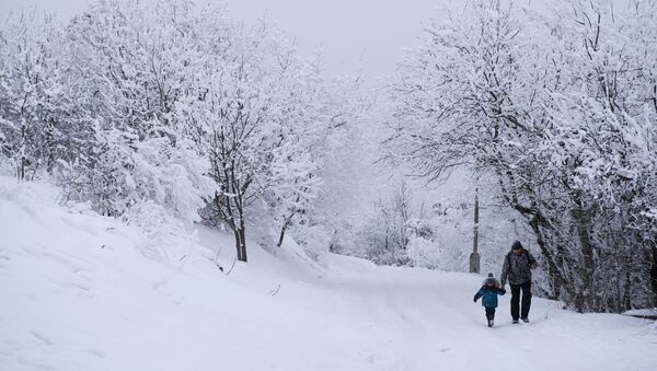Зима в Пятигорске - Sputnik Кыргызстан