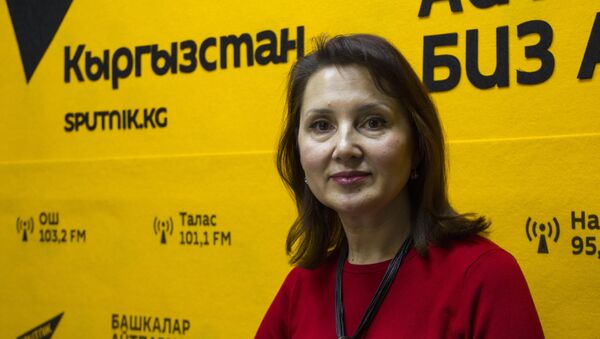 Президент Ассоциации по остеопорозу, доцент Ольга Лобанченко - Sputnik Кыргызстан