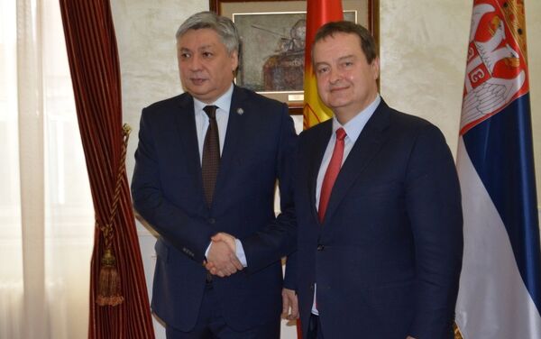 Глава МИД КР Эрлан Абдылдаев совершил официальный визит в Сербию, где встретился с руководством страны - Sputnik Кыргызстан