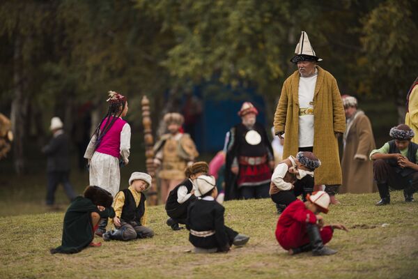 Фестиваль кочевников Чункурчак көч — 2017 в ущелье Чункурчак - Sputnik Кыргызстан