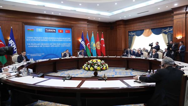 Заседание Парламентской ассамблеи тюркоязычных стран (ТюркПА) в Бишкеке - Sputnik Кыргызстан