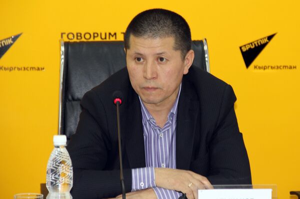 Заместитель начальника Управления городского транспорта мэрии Бишкека Нурлан Атыканов Заместитель начальника Управления городского транспорта мэрии Бишкека Нурлан Атыканов - Sputnik Кыргызстан