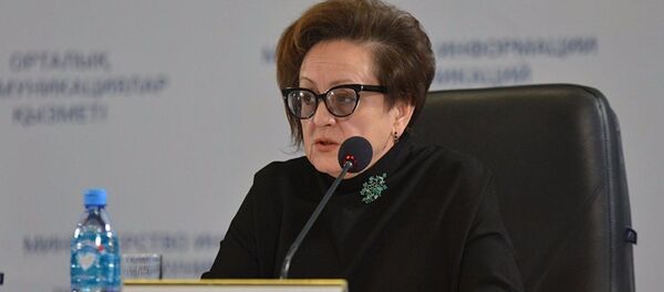 Председатель общественного фонда Право Ольга Рыль. Архивное фото - Sputnik Кыргызстан