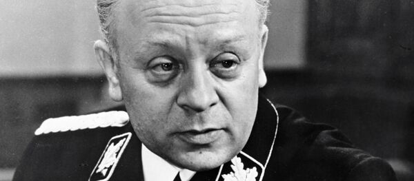 Актер Леонид Броневой в роли Мюллера в телевизионном художественном фильме Татьяны Лиозновой Семнадцать мгновений весны. - Sputnik Кыргызстан