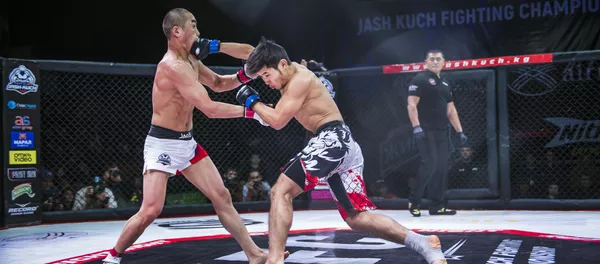 Турнир JFC MMA 3 по боям без правил в Бишкеке - Sputnik Кыргызстан