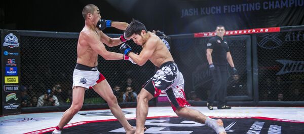 Турнир JFC MMA 3 по боям без правил в Бишкеке - Sputnik Кыргызстан