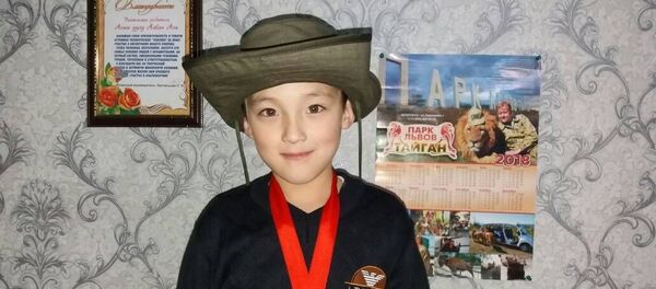 Семилетний мальчик из Каракола Албан-али Алым уулу - Sputnik Кыргызстан