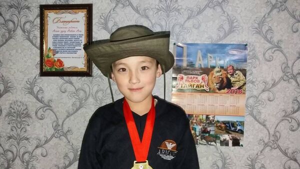 Семилетний мальчик из Каракола Албан-али Алым уулу - Sputnik Кыргызстан