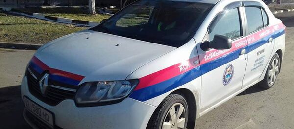 Кайгуул милициясынын унааларынын жаңы көрүнүшүнүн сүрөтүн Sputnik Кыргызстан агенттигине окурман жиберди - Sputnik Кыргызстан