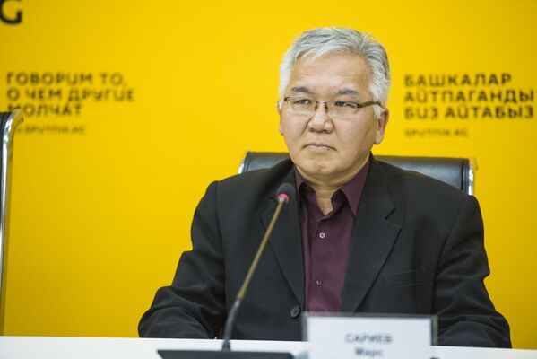 Политолог, эксперт по региональной безопасности Марс Сариев - Sputnik Кыргызстан