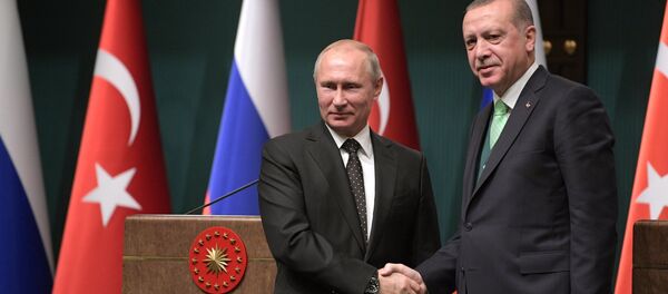 Рабочий визит президента РФ В. Путина в Турцию Рабочий визит президента РФ В. Путина в Турцию - Sputnik Кыргызстан