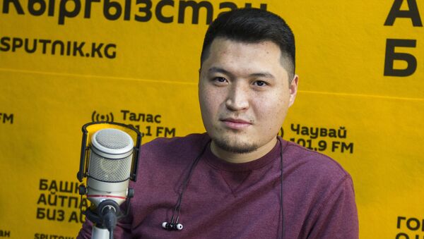 Телегей компаниясынын өкүлү Эмир Ажыбек уулу - Sputnik Кыргызстан