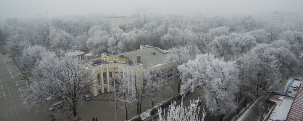 Бишкек шаарына асмандан көрүнүш. Архив Бишкек шаарына асмандан көрүнүш. Архив - Sputnik Кыргызстан