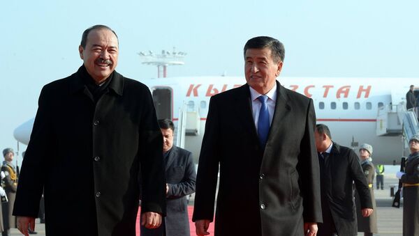 Официальный визит президента КР Сооронбая Жээнбекова - Sputnik Кыргызстан