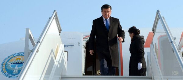 Официальный визит президента КР Сооронбая Жээнбекова в Узбекистан - Sputnik Кыргызстан