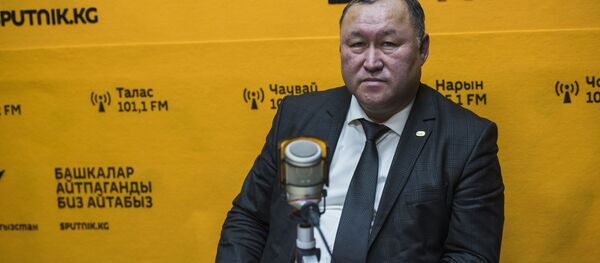 Мамлекеттик ипотекалык компаниянын башчысы Бактыбек Шамкеев - Sputnik Кыргызстан