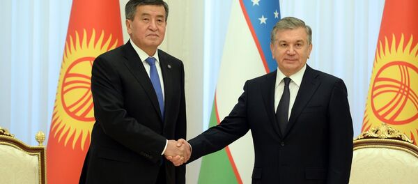 Официальный визит президента КР Сооронбая Жээнбекова в Узбекистан - Sputnik Кыргызстан