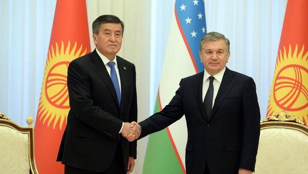 Официальный визит президента КР Сооронбая Жээнбекова в Узбекистан - Sputnik Кыргызстан