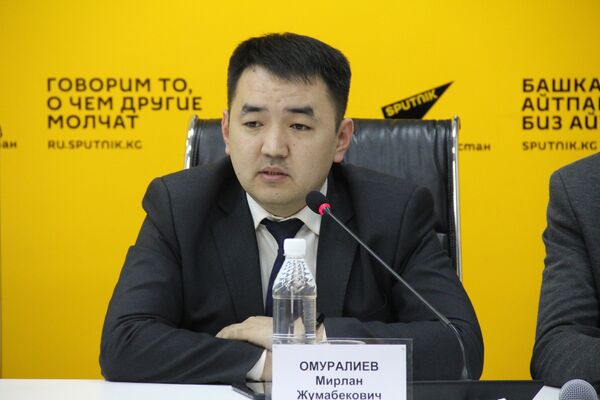 Заместитель председателя Государственного комитета информационных технологий и связи КР Мирлан Омуралиев - Sputnik Кыргызстан