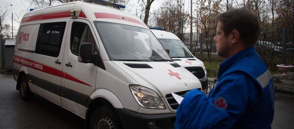 Работа станции скорой помощи им. А. С. Пучкова в Москве - Sputnik Кыргызстан