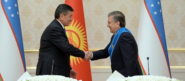 Официальный визит президента КР Сооронбая Жээнбекова в Узбекистан - Sputnik Кыргызстан