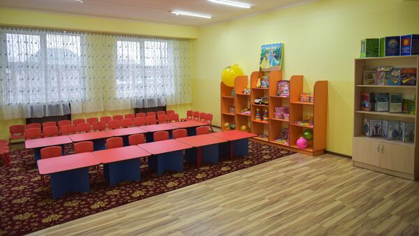 Учебный класс в детском саду. Архивное фото - Sputnik Кыргызстан