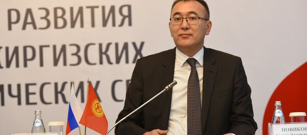 Вице-премьер министр Кыргызстана Толкунбек Абдыгулов - Sputnik Кыргызстан