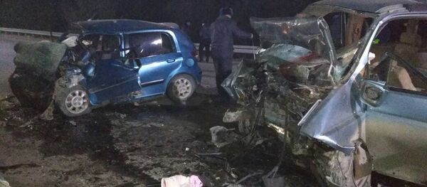 ДТП в Токтогульском районе Джалал-Абадской области - Sputnik Кыргызстан