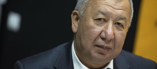 Кандидат на должность премьер-министра Кубатбек Боронов. Архивное фото - Sputnik Кыргызстан