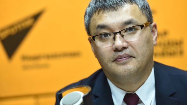 Экономика жана финансы министринин орун басары Данияр Иманалиев. Архив - Sputnik Кыргызстан