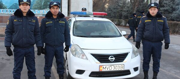 Презентация новой службы ГУВД и развод Бишкекского гарнизона - Sputnik Кыргызстан