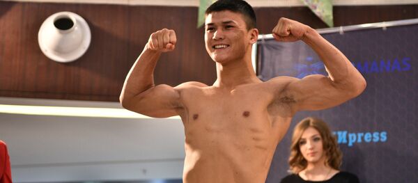 Кыргызстандык ММА мушкери Немат Абдрашитов. Архив - Sputnik Кыргызстан