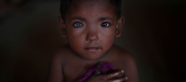 Лагерь беженцев-рохинджа в Бангладеш Лагерь беженцев-рохинджа в Бангладеш - Sputnik Кыргызстан