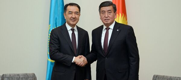 Официальный визит президента КР Сооронбая Жээнбекова в Казахстан Официальный визит президента КР Сооронбая Жээнбекова в Казахстан - Sputnik Кыргызстан