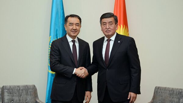 Официальный визит президента КР Сооронбая Жээнбекова в Казахстан - Sputnik Кыргызстан