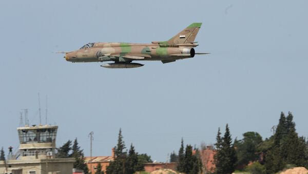 Сирийские ВВС возобновили вылеты с аэродрома Шайрат - Sputnik Кыргызстан