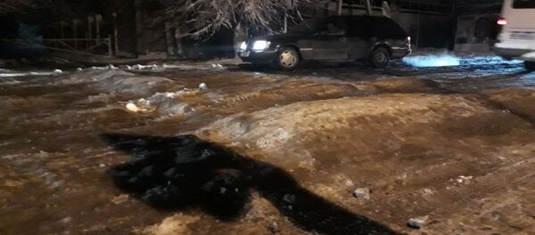 Гололед в Бишкеке - Sputnik Кыргызстан