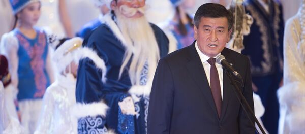 Президент Кыргызской Республики Сооронбай Жээнбеков - Sputnik Кыргызстан