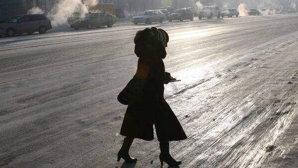 Морозы в Новосибирске - Sputnik Кыргызстан