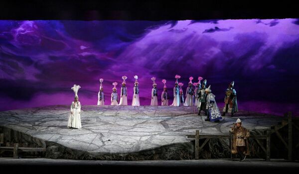 Оперу показали 4 и 5 января в большом театре в Нанкине - Sputnik Кыргызстан
