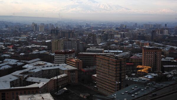 Город Ереван. Армения. Архивное фото - Sputnik Кыргызстан