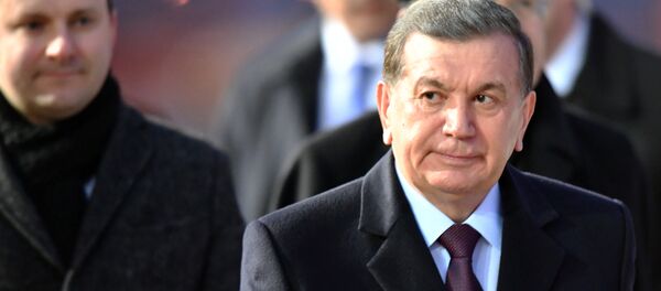 Архивное фото президента Республики Узбекистан Шавката Мирзиеева - Sputnik Кыргызстан