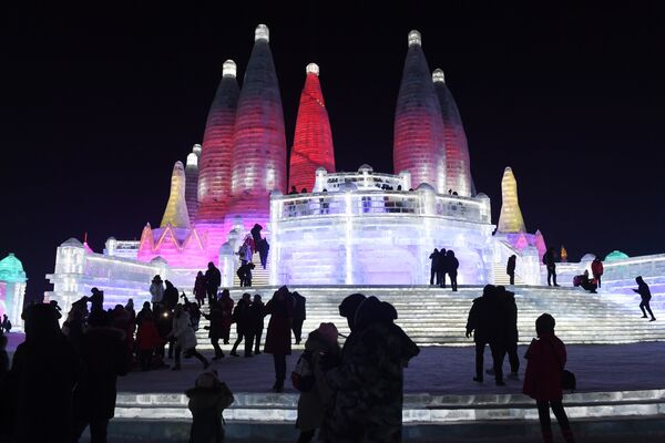 34-й Харбинский Международный фестиваль льда и снега - Sputnik Кыргызстан