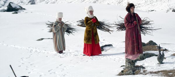 Съемки кыргызского мюзикла Дарак ыры - Sputnik Кыргызстан